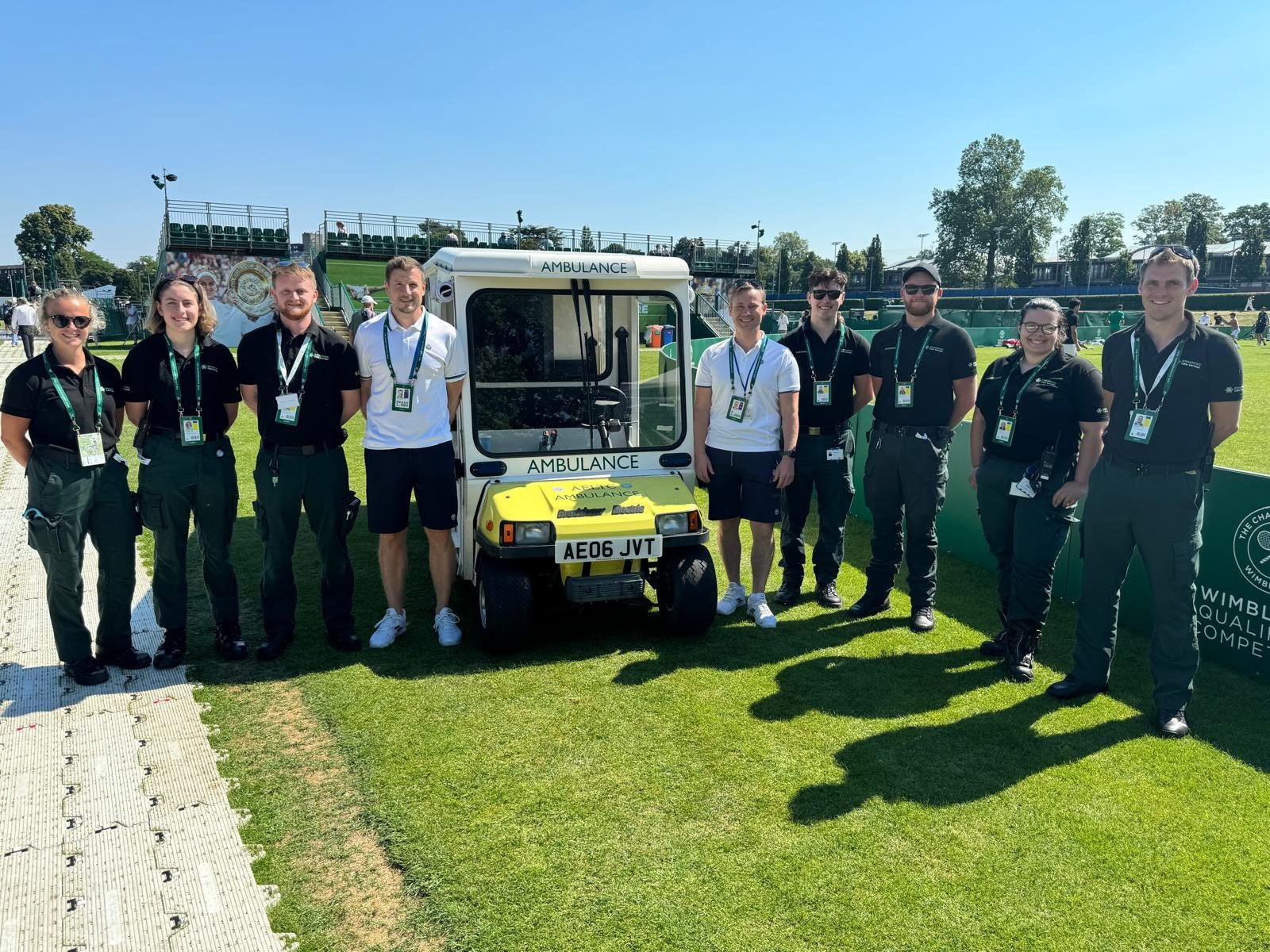 Enhanced Care Services serves an ace as medical services provider for The Championships, Wimbledon